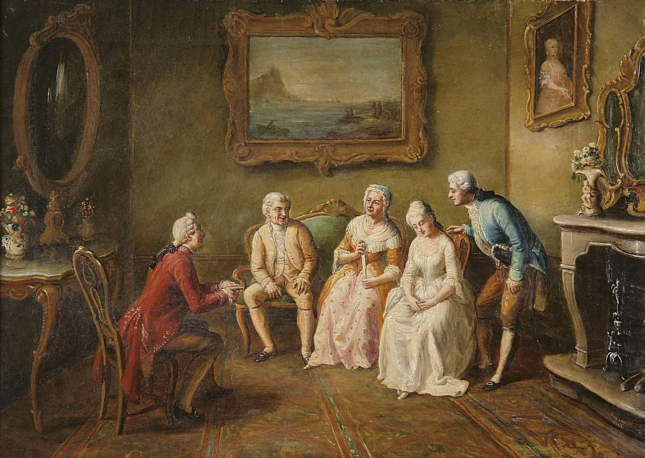 Il fidanzamento nel 1881